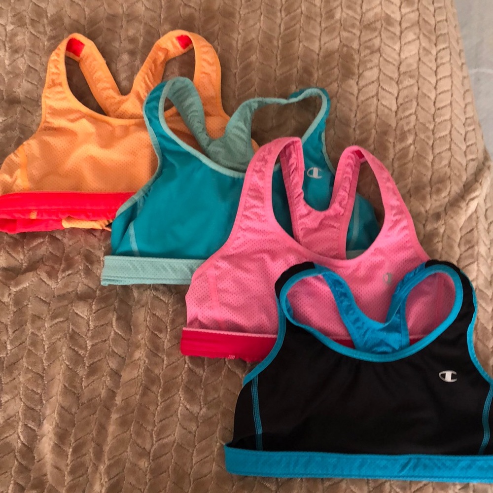 Set of 4 Reversible Champion Sports Bras